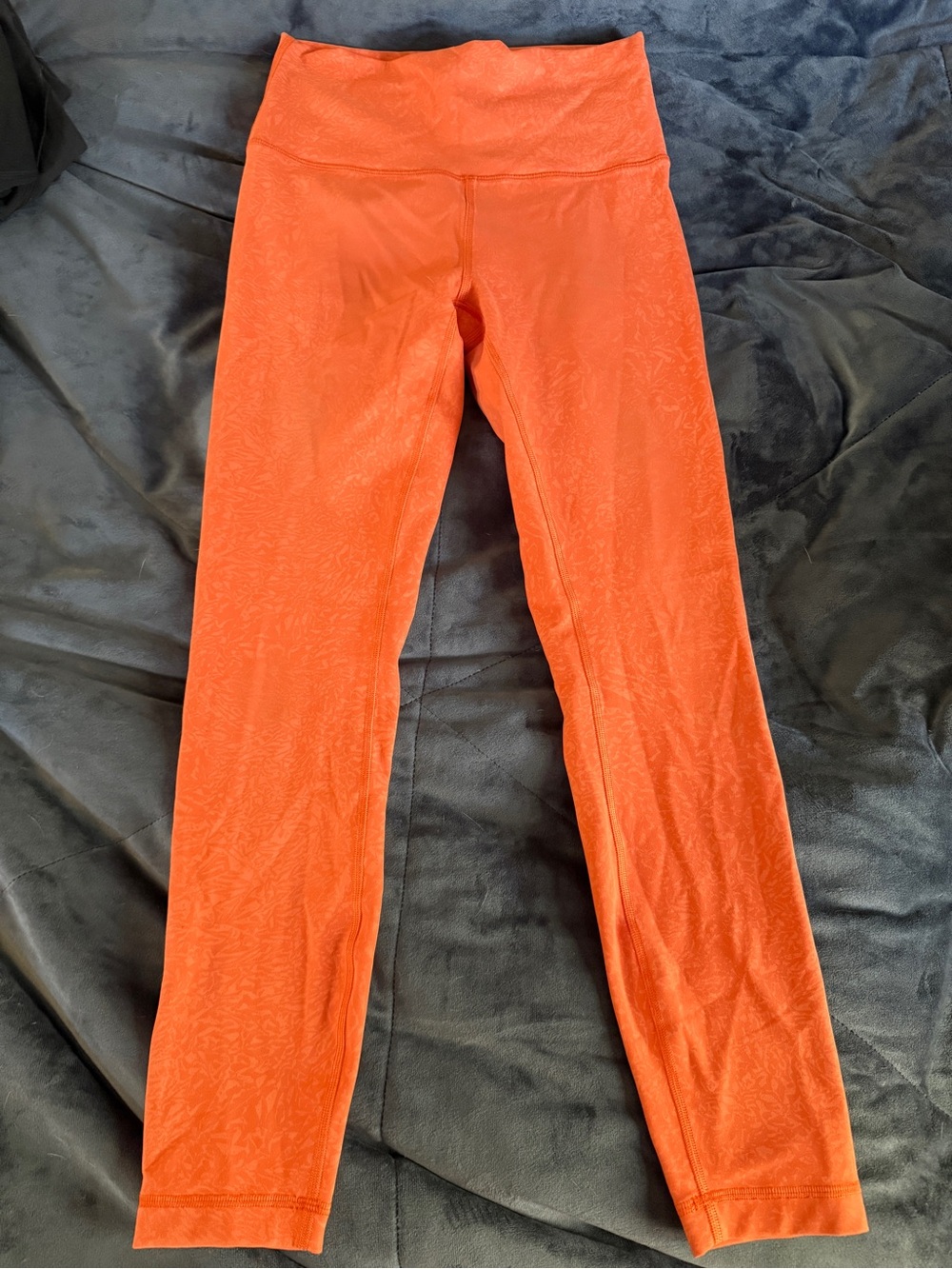 Wunder Train lululemon athletica Bright Orange High-Rise Leggings